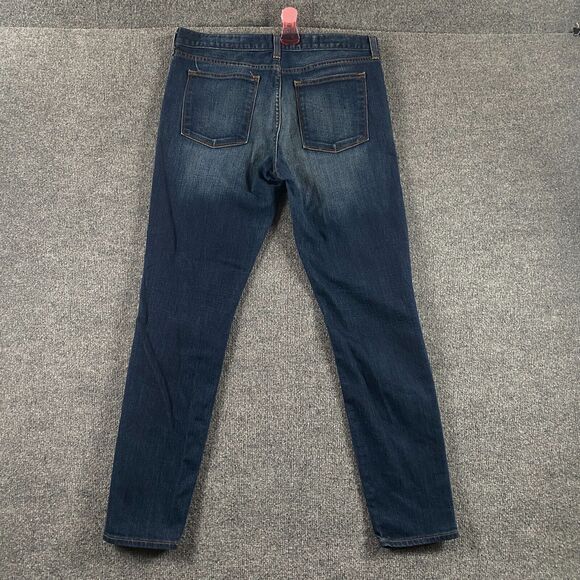 J. Crew Blue Jeans Midrise Toothpick Womans Size 32 - Picture 2 of 10